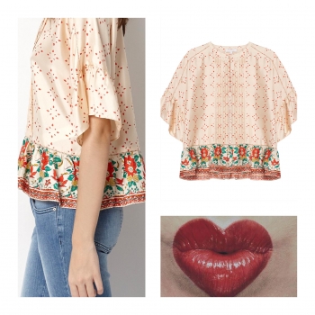 Una blusa que enamora.